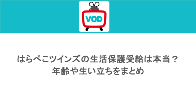 はらぺこツインズの生活保護受給は本当？年齢や生い立ちをまとめ